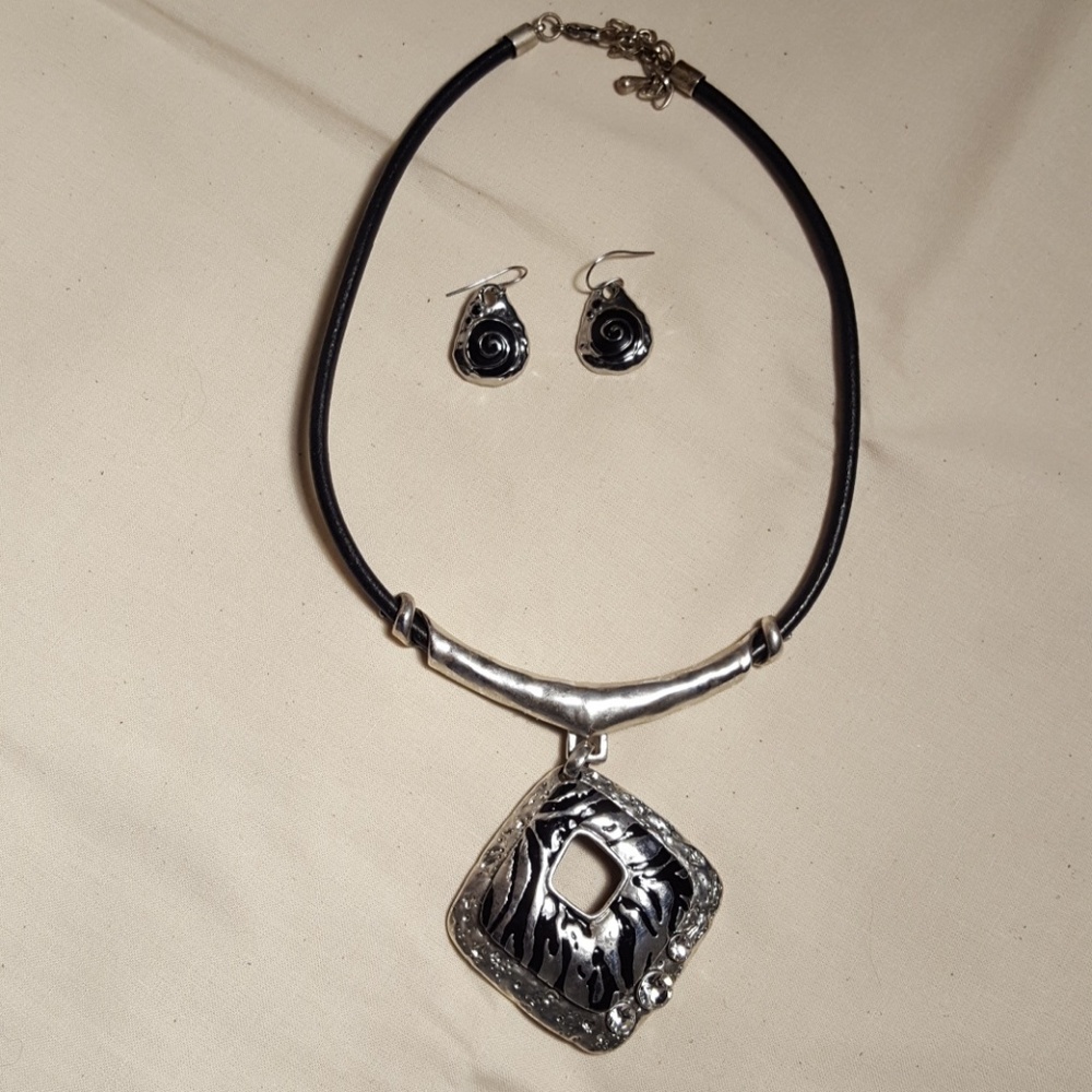 Necklace and Earrings